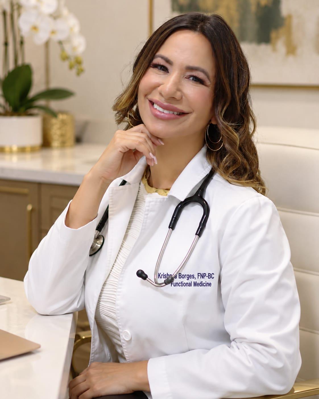 Portrait of Krishna Borges, APRN